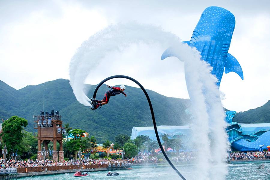 关于水上飞人秀:极速飞跃水面的信息 关于水上飞人秀:极速飞跃水面的信息